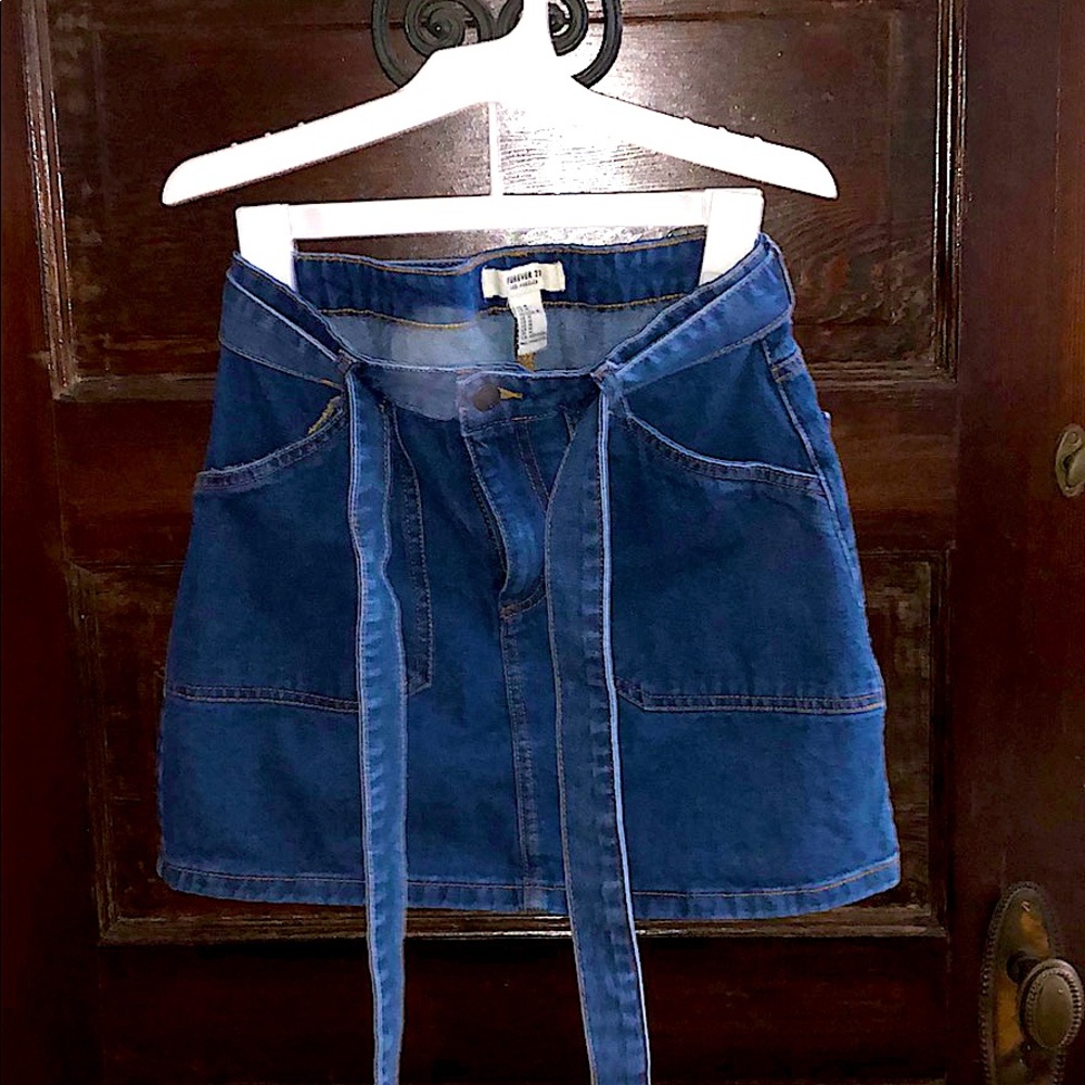 Denim skirt